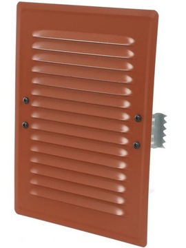 KRATKA METALOWA Z SIATKĄ I UCHWYTAMI 14x21 CEGLANA
