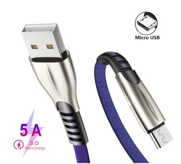 Kabel Micro USB do USB 3.0 QUICK CHARGE Ocynk 1m