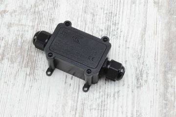 hermetyczna podwójna puszka naprawcza IP66. puszka natynkowa w stylu loft