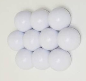 PIŁECZKI DO PIŁKARZYKÓW PROFESJONALNA PIŁECZKA BIAŁA - 10 sztuk