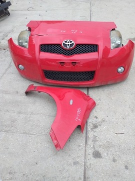 Toyota Yaris II TS Kompletny przód zderzak maska