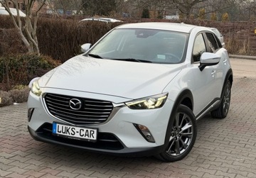 Mazda CX-3 Crossover 2.0 SKY-G 120KM 2017 Mazda CX-3 2,0 120KM FULL LED Kamera Key-Less Skora Bezwypadkowy Serwisowa, zdjęcie 36