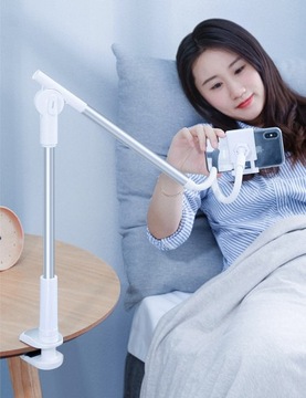 ГИБКИЙ ДЕРЖАТЕЛЬ BASEUS С ЗАЖИМОМ ДЛЯ ТЕЛЕФОНА СТАБИЛЬНЫЙ БЕЗОПАСНЫЙ ПРОЧНЫЙ