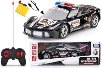 AUTO ZDALNIE STEROWANE POLICJA RC AKUMULATOR