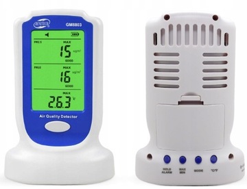 LASEROWY MIERNIK SMOGU PYŁOMIERZ PM 2.5 PYŁ PM 10
