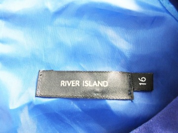 21* RIVER ISLAND Sukienka niebieska 44 46