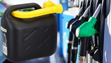 Канистра бензиновая DUNLOP 5л с воронкой для автомобиля, лодки, газонокосилки