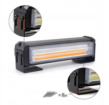 2xСТРОБОСКОПИЧЕСКАЯ СВЕТОДИОДНАЯ ЛАМПА COB Помощь на дороге 12-24В