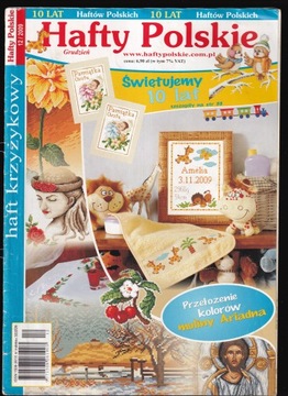 HAFTY POLSKIE 12/2009 Haft krzyżykowy