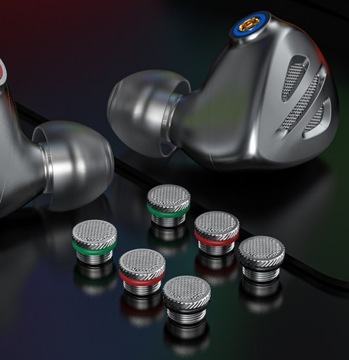 FiiO FH9 Titanium IEM HiFI Hybrid полуоткрытые мониторы арматуры и динамики