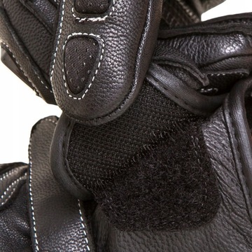 КОЖАНЫЕ МОТОЦИКЛОВЫЕ ПЕРЧАТКИ WOLF HAWK BLK XL