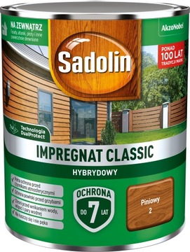 Sadolin Classic Hybrydowy Piniowy 2 0,75L