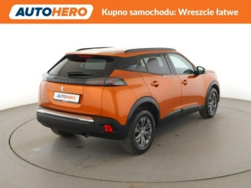 Peugeot 2008 II SUV 1.2 PureTech 100KM 2021 Peugeot 2008 klima auto Eco-LED tempomat cujniki, zdjęcie 6