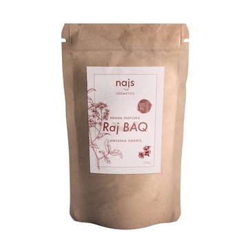 NAJS HENNA RAJASTHANI BAQ LAWSONIA INERMIS 100g