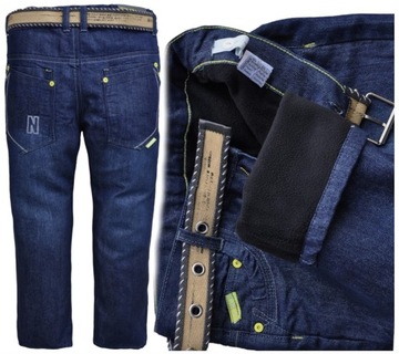 URBN Jeans GRUBE ocieplane polarem(98-158) 98/104