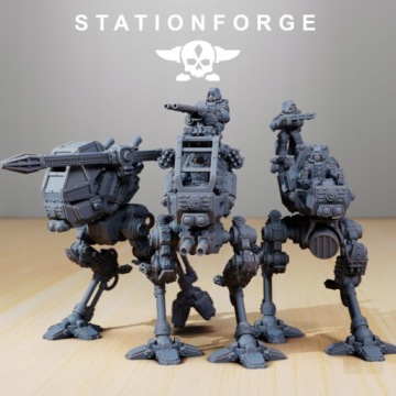 Scavenger Scout Walker - Station Forge - Druk 3D