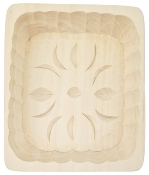 Foremka Na Masło Drewniana Ręcznie Rzeźbiona Forma Wielkanocna