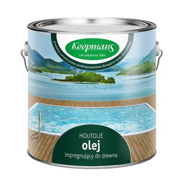 OLEJ DO TARASÓW,ELEWACJI KOOPMANS HOUTOLIE 2,5L BEZBARWNY UV