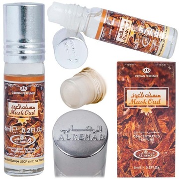 AL-REHAB MUSK OUD PERFUMY MĘSKIE OLEJEK 6ML