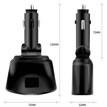 РАСПРЕДЕЛИТЕЛЬ ПРИкуривателя ЗАРЯДНОЕ УСТРОЙСТВО ВОЛЬТМЕТР 2 USB