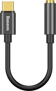 ADAPTER BASEUS L54 USB-C/JACK 3,5mm czarny