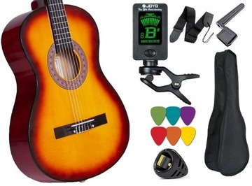 GITARA KLASYCZNA AKUSTYCZNA 3/4 DLA POCZĄTKUJĄCYCH