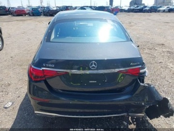Mercedes Klasa S W223/V223 2023 Mercedes-Benz Klasa S 580, 2023r., 4x4, 4.0L 4.0 Benzyna 496KM, zdjęcie 5