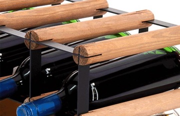 Винная полка в стиле лофт Полка для ПЭТ-бутылок ЭКОЛОГИЧЕСКАЯ ПРОЧНОСТЬ 16 кнопок МЕТАЛЛ