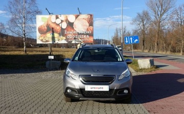 Peugeot 2008 I SUV 1.2 PureTech 82KM 2015 Peugeot 2008 1.2 82KM LEDY Klima Zero korozji Oryginalne szyby Stan BDB 1.2, zdjęcie 1