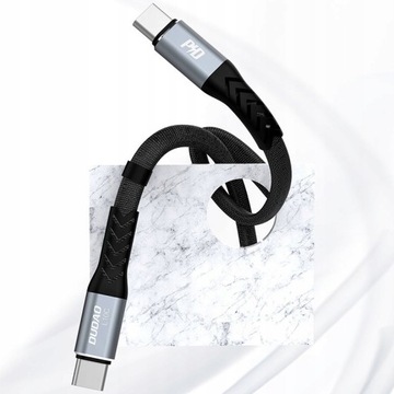 Короткий кабель USB-C — USB-C для Android Auto | 23 см