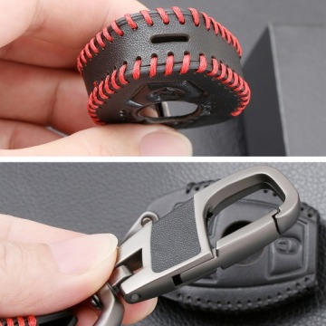 Кожаный чехол для ключей для BMW E53 E83 X1 X3 M5 Z3 Z4 E38 E39 E46