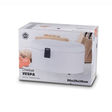 БЕЛЫЙ ХЛЕБ стальной КОНТЕЙНЕР ДЛЯ ХЛЕБА Vespa