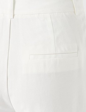 Vero Moda białe spodnie damskie proste długie rozmiar L/32