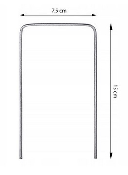Agrotkanina czarna 0,4x25m UV 70g SUNRISE antychwastowa agrowłóknina +kotwy