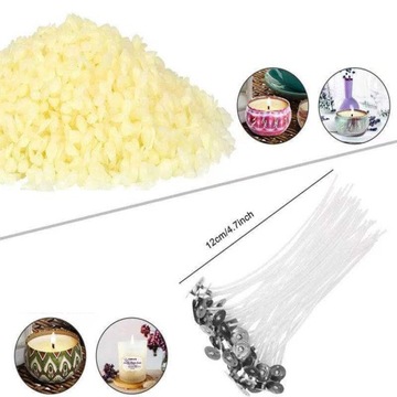 НАБОР ДЛЯ ИЗГОТОВЛЕНИЯ РАЗНОЦВЕТНЫХ СОЕВЫХ СВЕЧ + АРОМАТИРОВАННЫЕ МАСЛА