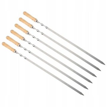 Patyki do szaszłyków 55 cm 6 szt.