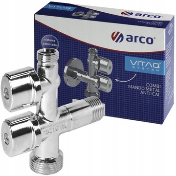 Угловой клапан Arco COMB5MAC 1/2x3/4x3/8