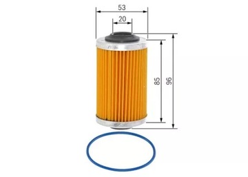BOSCH F 026 407 109 FILTR OLEJE