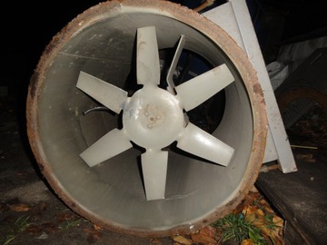 wentylator osiowy kanałowy 400V 0,37kW siła 3 fazy