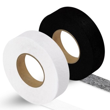 2x ЛЕНТА ДЛЯ СКАТЫВАНИЯ ОДЕЖДЫ ДЛЯ УКОРОЧЕНИЯ И РЕМОНТА БРЮК 2см 65м + 65м