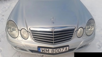 Mercedes Klasa E W211 Sedan W211 3.0 V6 (280 CDI) 190KM 2008 Mercedes-Benz Klasa E W211 3.0 MERCEDES SALON POLSKA WERSJA EVO 2008r, zdjęcie 4