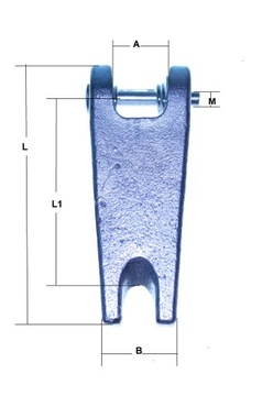 РЕМКОМПЛЕКТ ПЕТЛИ-КРЮКА 8 мм