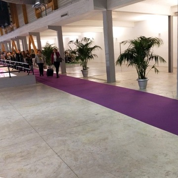 2-метровый полосатый ковер для ярмарки