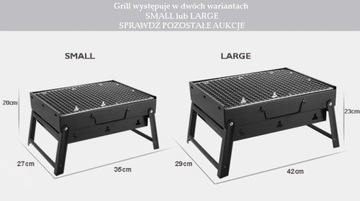 ПОРТАТИВНЫЙ САДОВЫЙ УГОЛЬНЫЙ ГРИЛЬ ДЛЯ ТУРИСТОВ, ЛЕГКИЙ КОРПУС + ГРИЛЬ