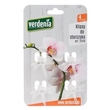 Зажимы орхидеи, микс цветов, 4 шт.