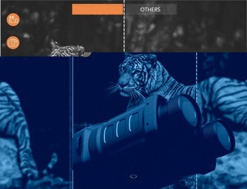 ИНФРАКРАСНЫЙ НОЧНОЙ ВИДЕНИЕ БИОСКОП 1080P 800м 6Вт