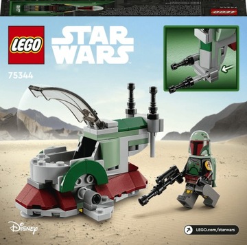 LEGO Star Wars Микрокосмический истребитель 75344