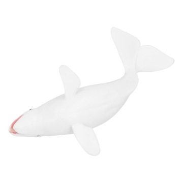 Реалистичные фигурки морских животных белые киты Красивые GO