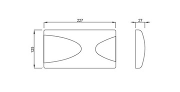 КНОПКА SCHWAB TARGA ХРОМ 3/6L 187UP
