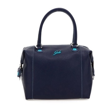 Gabs Bag G3 Plus M Ruga Handbag Leather Blue Ink Woman
